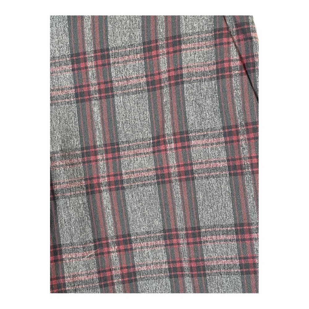 G/FORE MEN'S GOLF PANTS GRAY RED PLAID POCKETS PERFORMANCE SIZE 32/32 - Picture 2 of 9